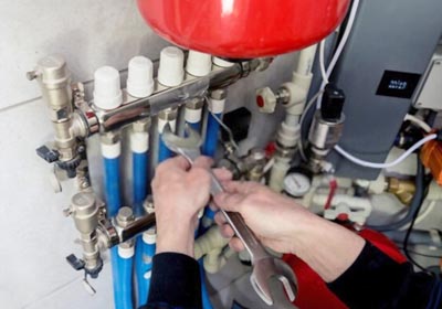 ремонт коллектора отопления