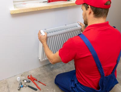 замена радиатора отопления в Подольском районе