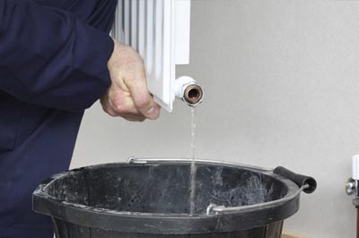 слив теплоносителя из системы отопления